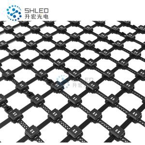 A boa flexibilidade de 4 diodos emissores de luz conduziu a tela de malha