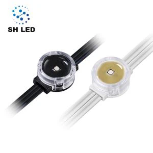 Iluminação conduzida impermeável da fachada do RGB 22mm