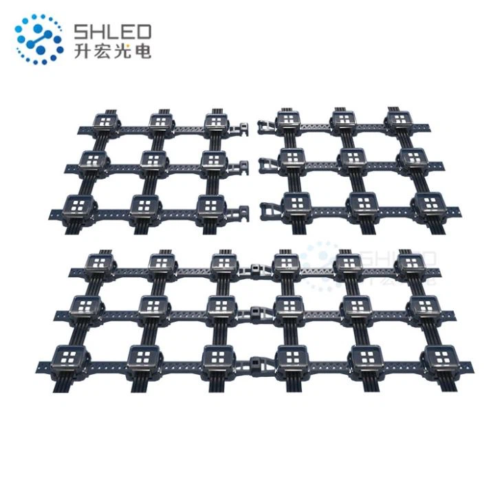 Transparent Display Screen 3D Led Mesh Curtain