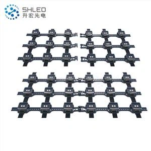 Tela de exibição de malha de LED dobrável para publicidade